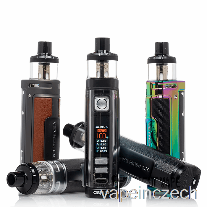 Aspire Veynom Lx 100w Pod System Chrom Blue Fade Vape Bez Nikotinu